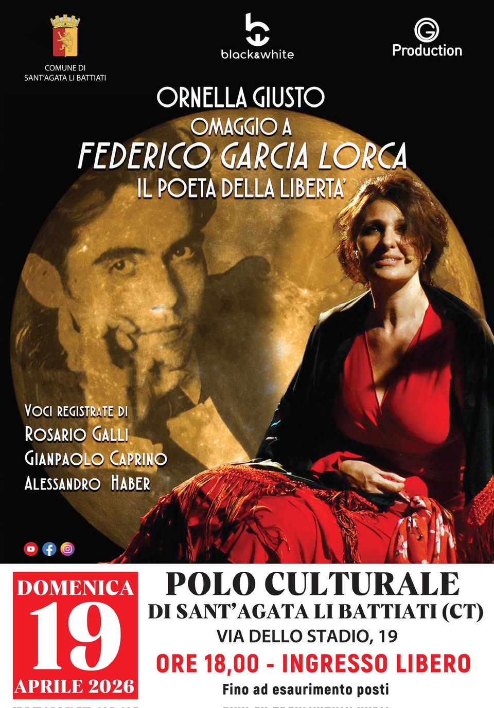 invito “Il poeta della libertà”, García Lorca torna in Sicilia