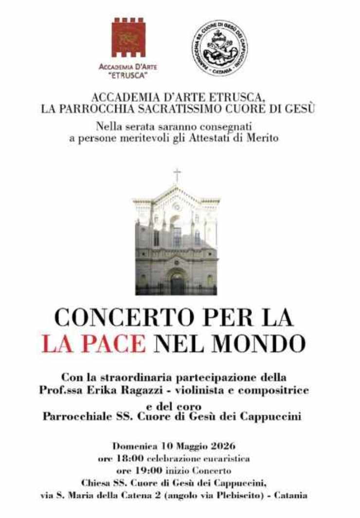 Accademia Etrusca Pace nel mondo concerto - FreePressOnline 