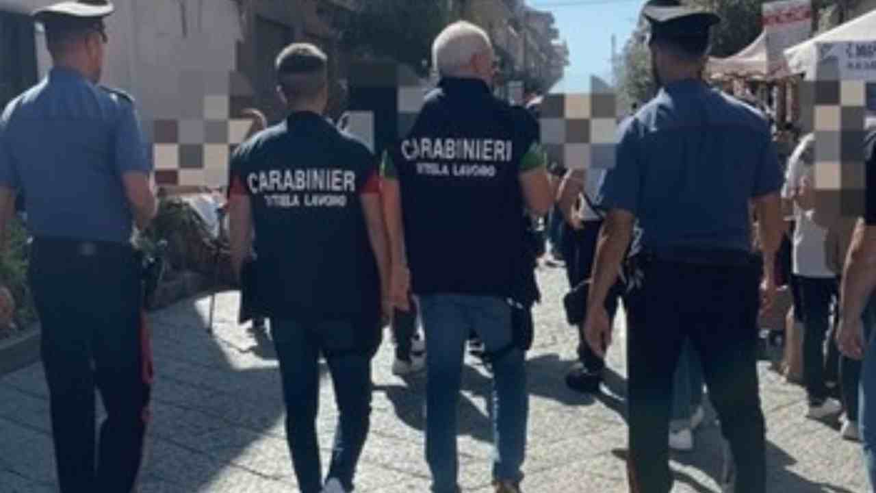 Catania Cappuccini, controlli Carabinieri a sale scommesse e lavoro nero