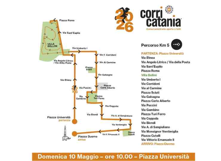 Corri Catania evento dettagli - FreePressOnline