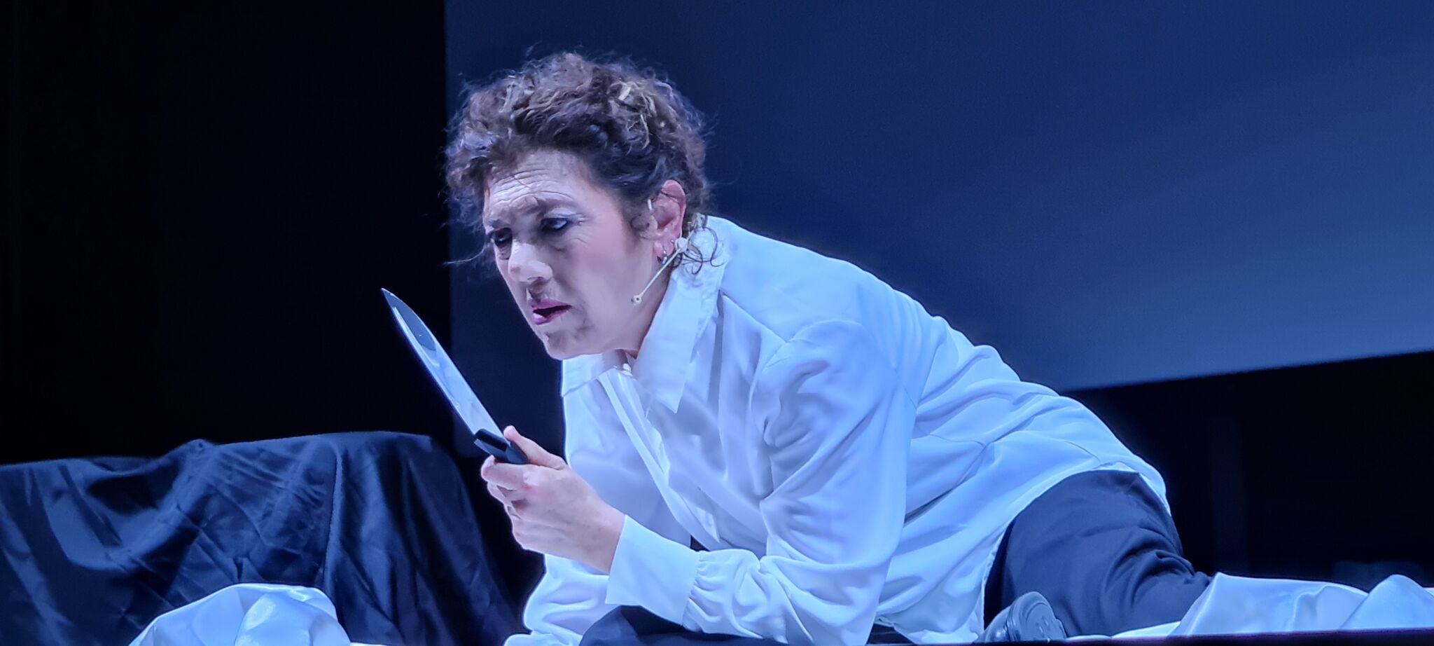 Maria Rita Leotta, sul palco con tredici identità maschili
