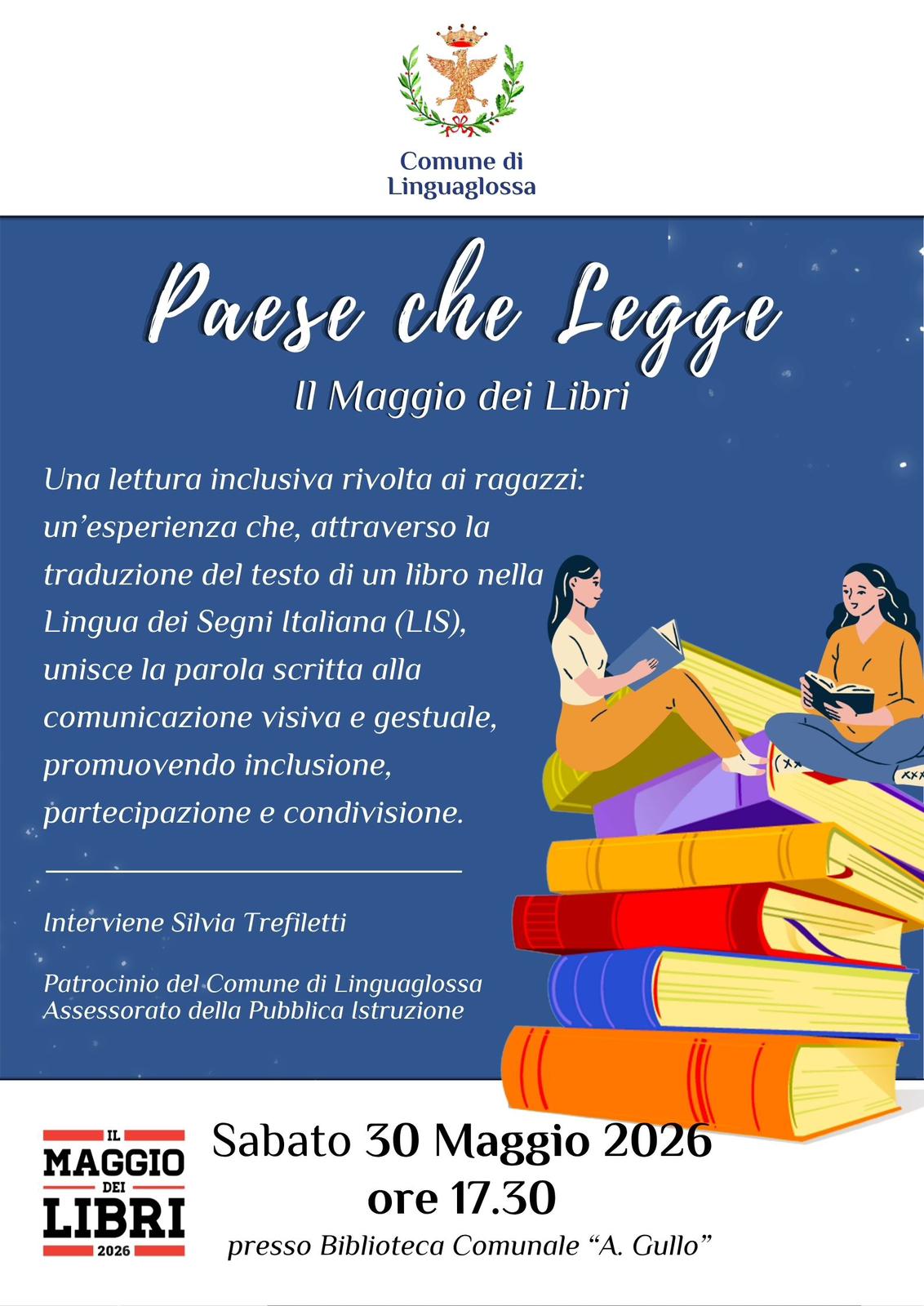 Linguaglossa paese che legge: il Maggio dei libri