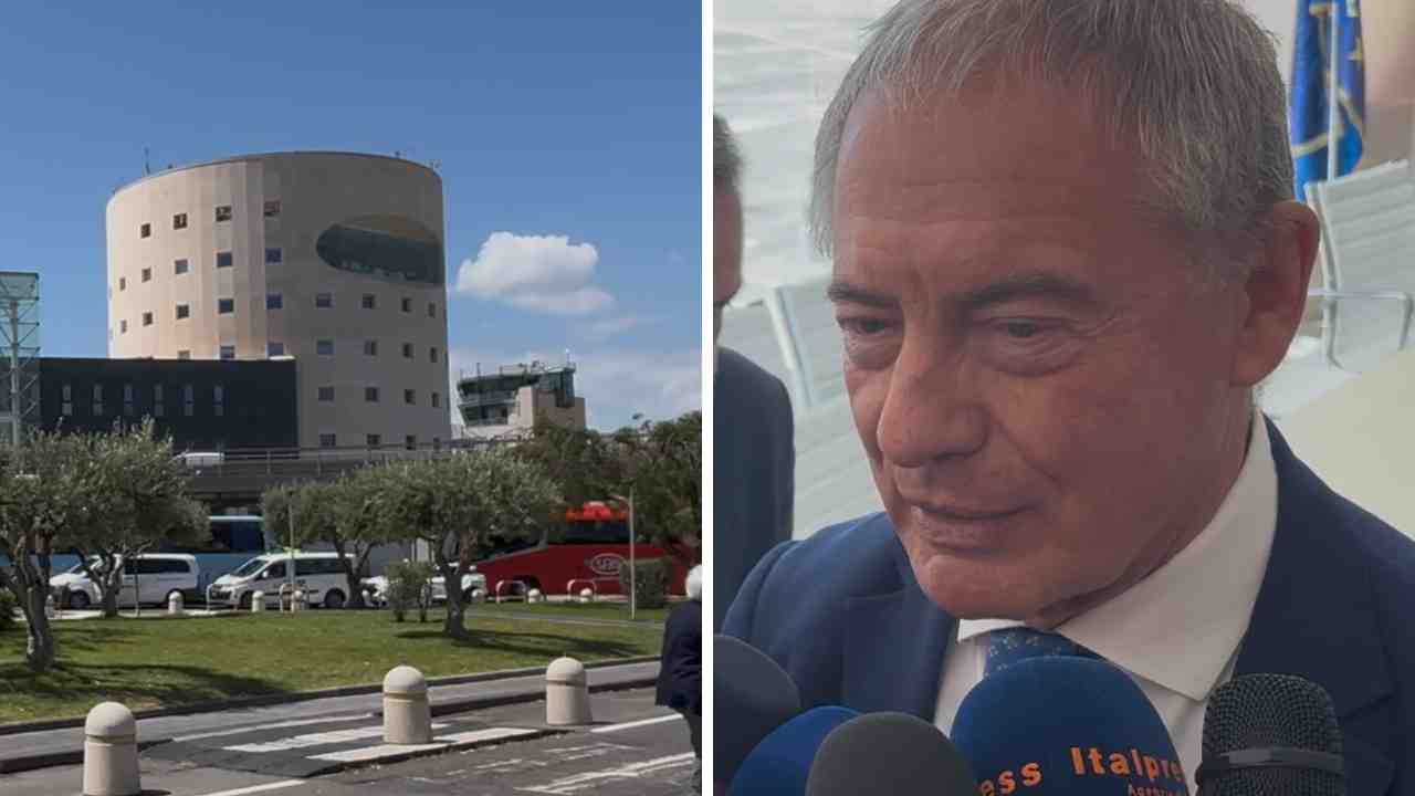 Fontanarossa verso la privatizzazione, Urso a Catania: «Un unico polo con Comiso»