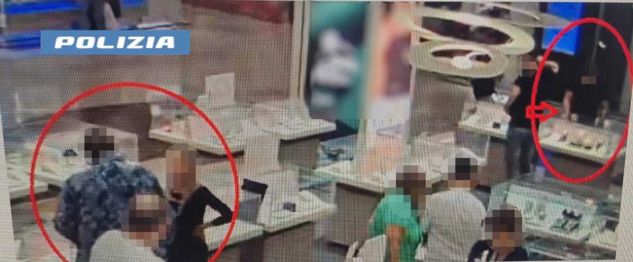 Furto di bracciali da 2.500 euro: ladri individuati, sono parenti