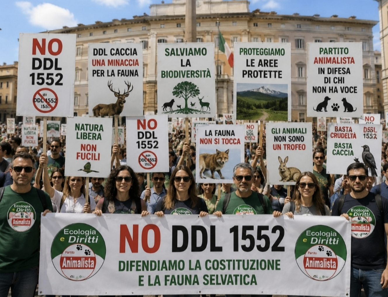 CACCIA, PARTITO ANIMALISTA SICILI Caccia, Partito Animalista: “Il nuovo DDL è un balzo indietro di trent’anni”