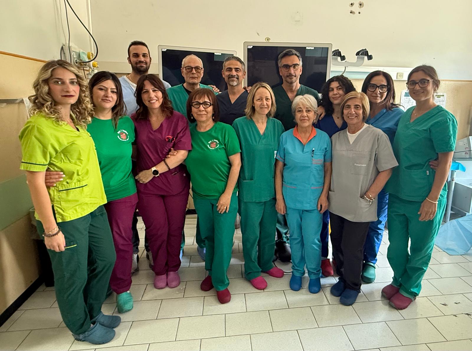 Ad Acireale la nuova colonna endoscopica con IA