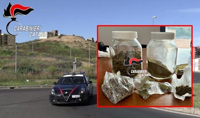 Droga librino Librino, 20enne trovato con pistola e droga