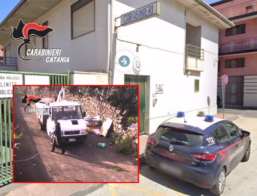 Foto Camporotondo Etneo (CT) Camporotondo Etneo, due persone denunciate per abbandono illecito di rifiuti