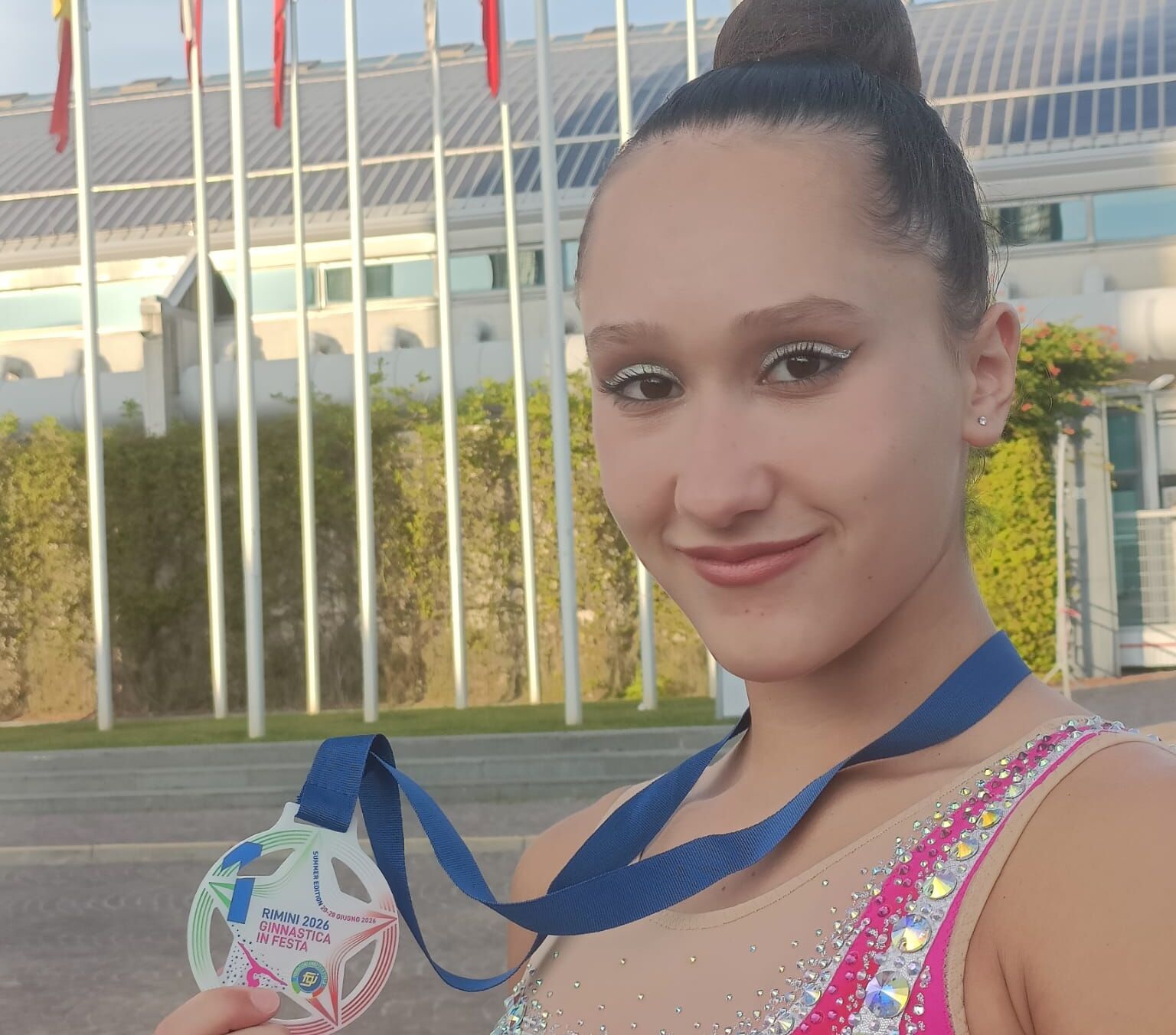 Graziana Amenta 1 Ginnastica ritmica, Graziana Maria Amenta campionessa italiana