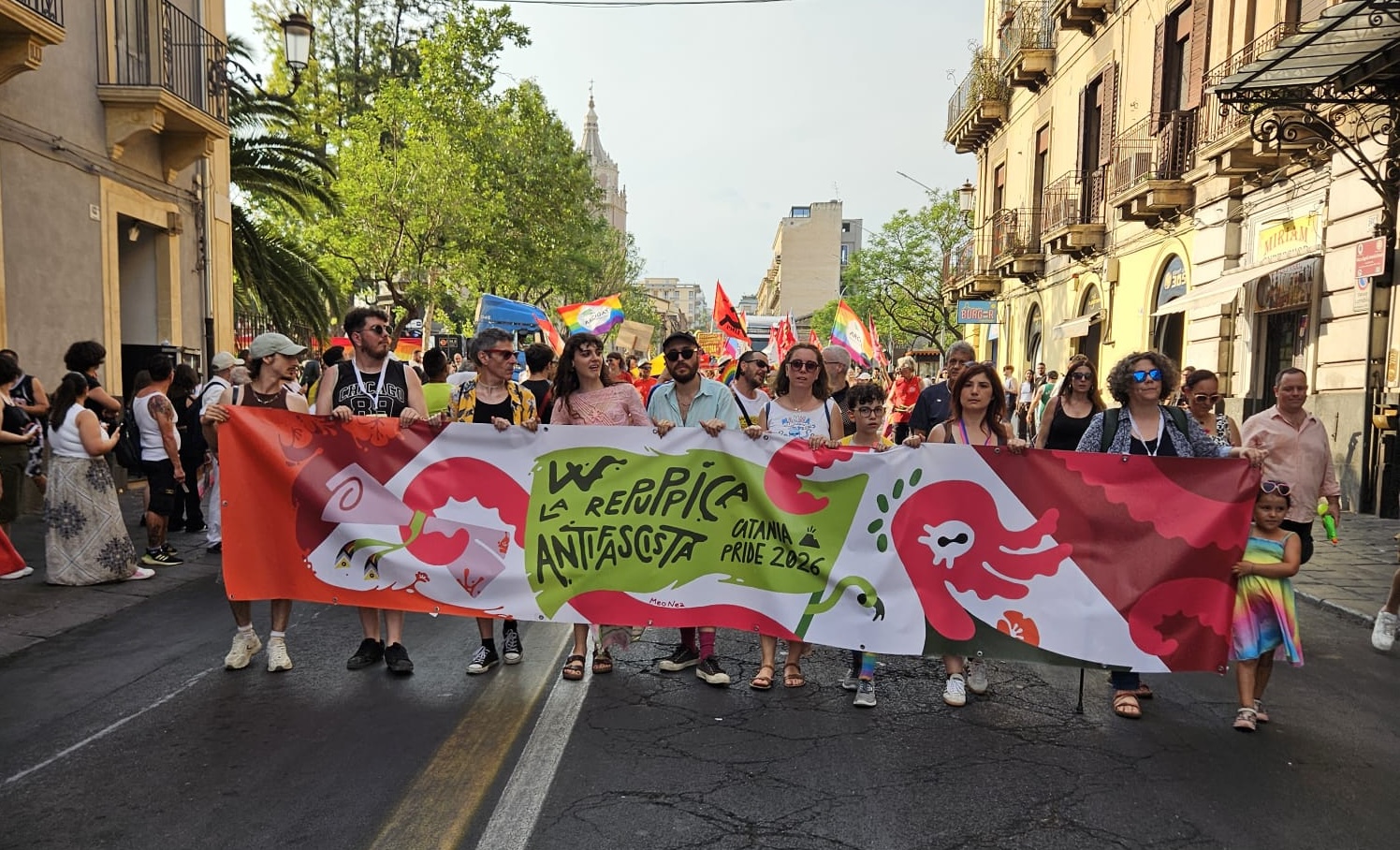 Pride, Catania invasa dalla marea arcobaleno