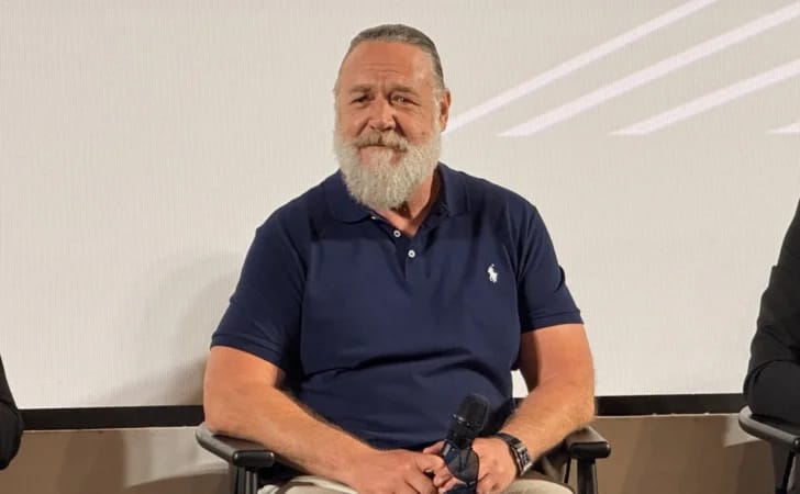 Russell Crowe Russell Crowe al Taormina Film Festival