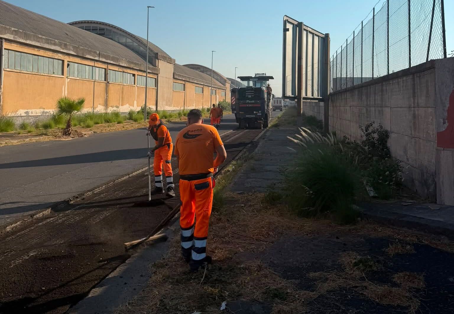 Zona industriale, partiti i lavori sulle strade