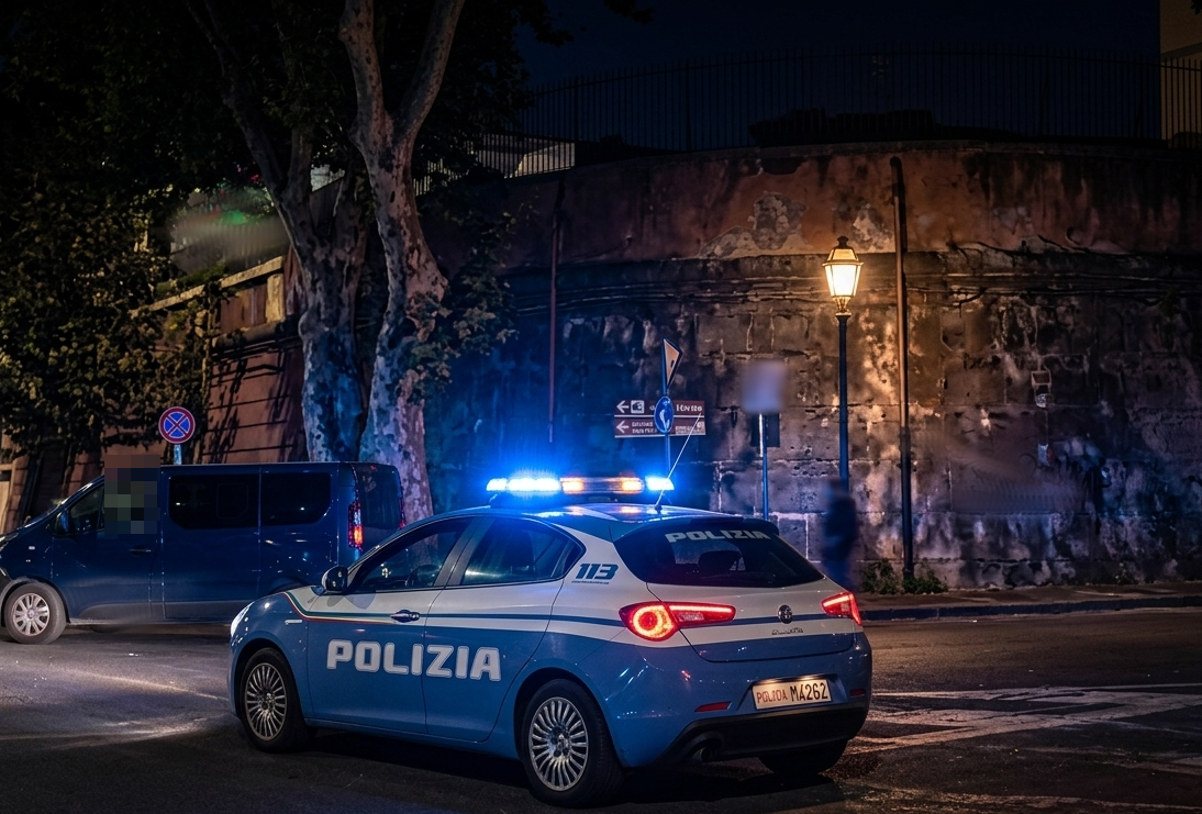 Furto di pluviali di rame in via Biscari, un arresto