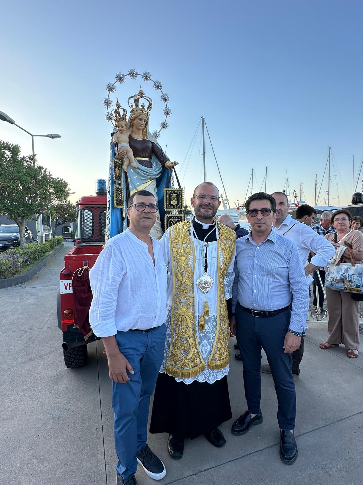 Riposto, Porto dell’Etna accoglierà la Madonna del Carmine