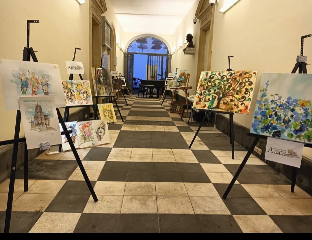 Sant’Alfio, “Acquerelli in viaggio”, l’anima di Antonella Spina