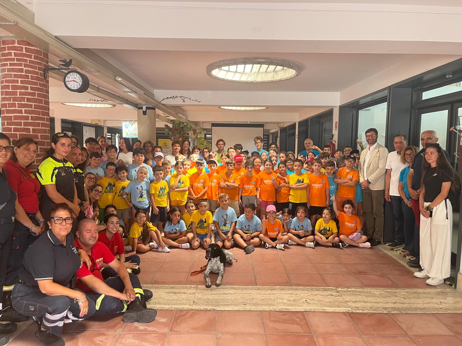 Bambini librino protezione civile Librino, cento bambini a lezione di Protezione civile