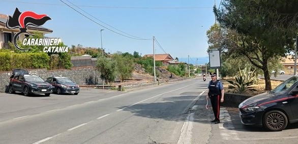 Controlli stradali tra Camporotondo e San Pietro Clarenza