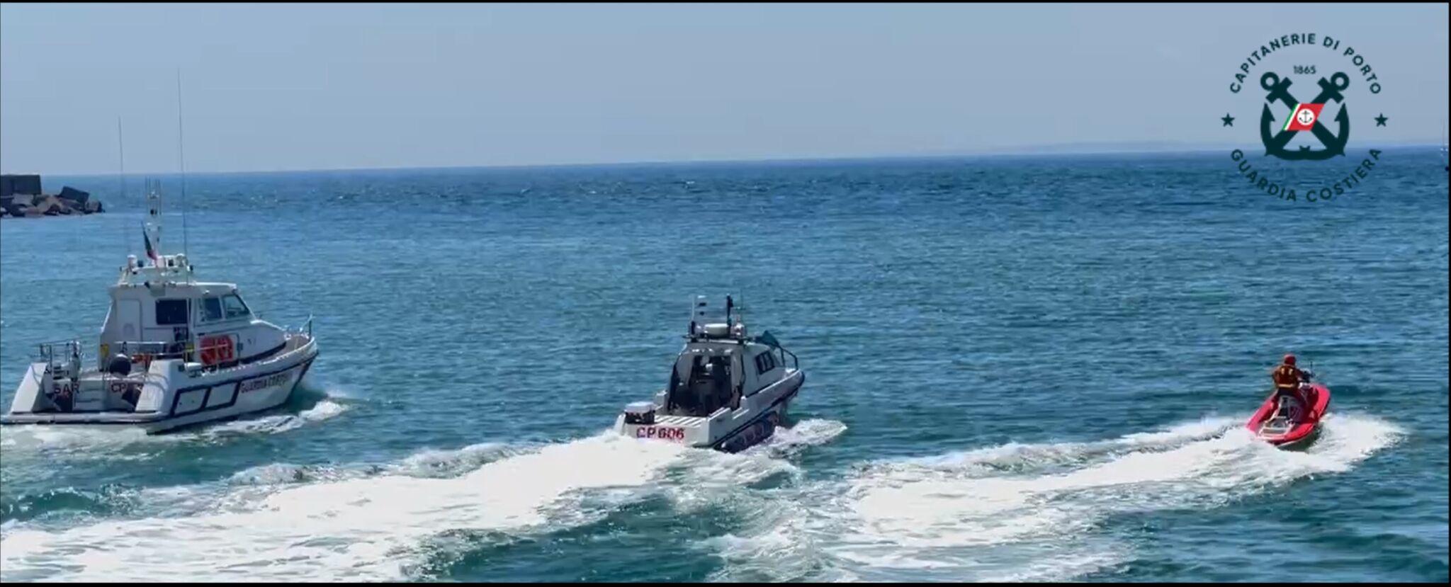 Soccorso in mare, giornata intensa per la Guardia Costiera
