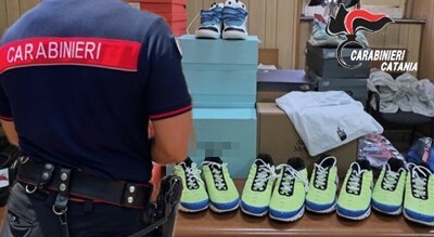 Merce contraffatta catania Merce contraffatta venduta online: denunciato 41enne