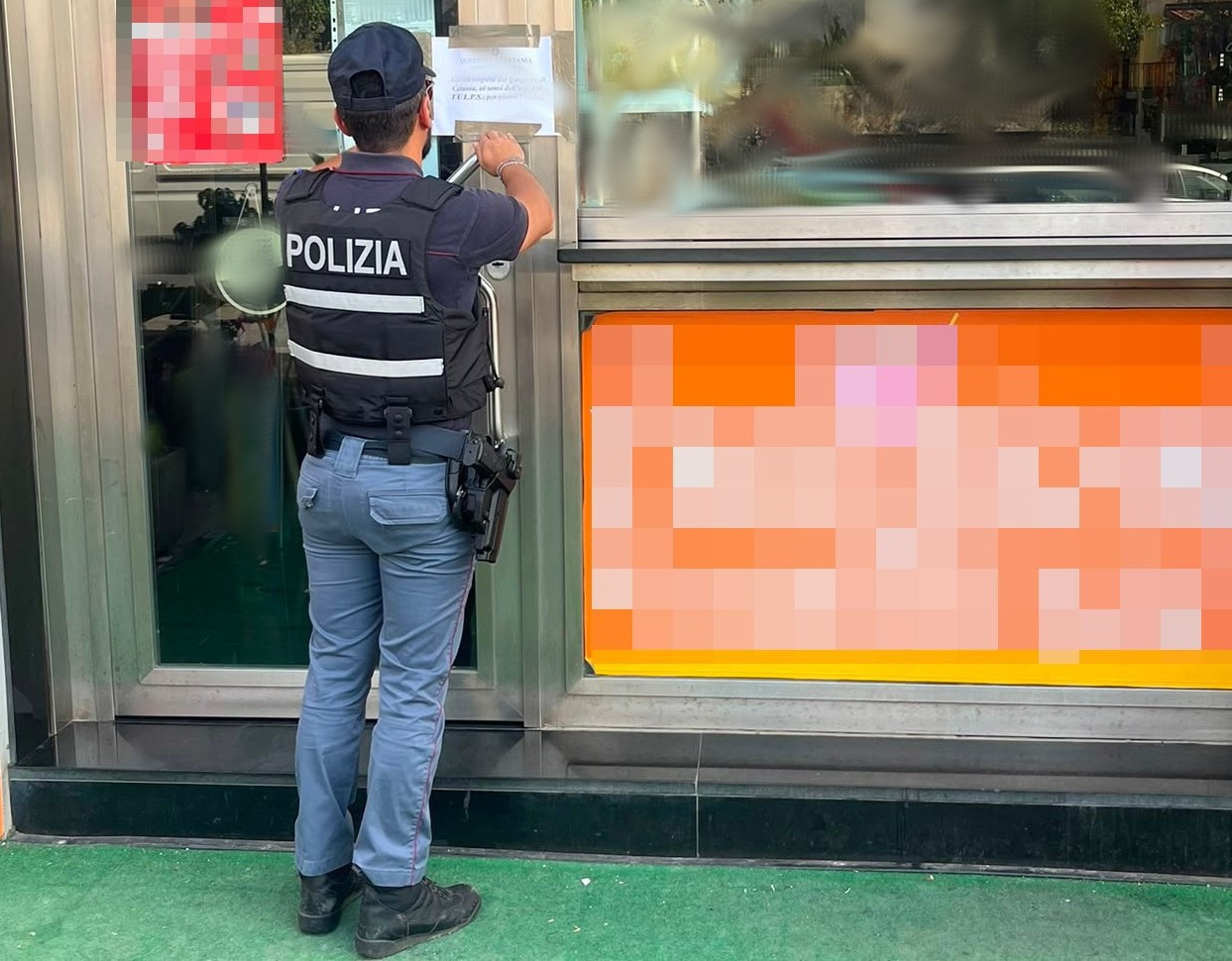 SOSPESA DALLA POLIZIA DI STATO PER SETTE GIORNI L’ATTIVITA’ DI UN CHIOSCHO-BAR DI CORSO INDIPENDENZA DIVENTATO RITROVO ABITUALE DI PREGIUDICATI Corso Indipendenza, chiosco-bar chiuso per sette giorni