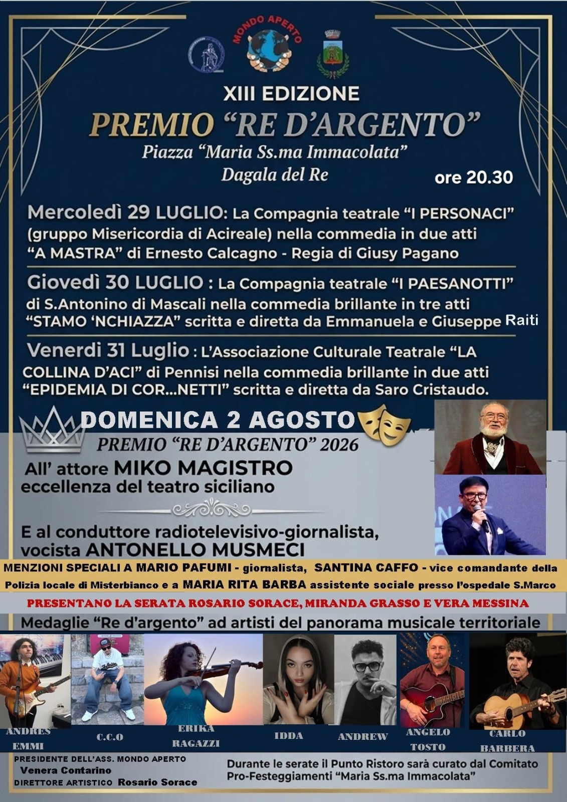Dagala del Re, torna il Premio “Re d’Argento”