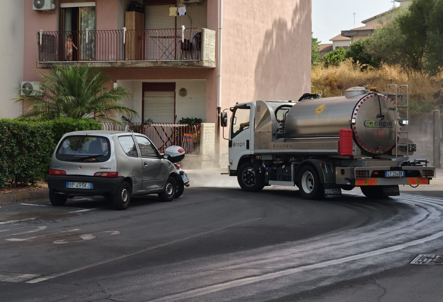 pulizia strade San Cosmo, completata la pulizia straordinaria