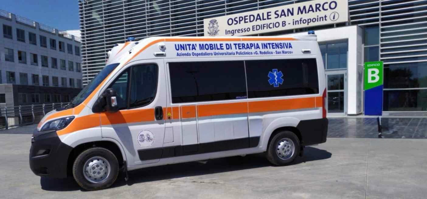 Cambio appalto ambulanze al Policlinico