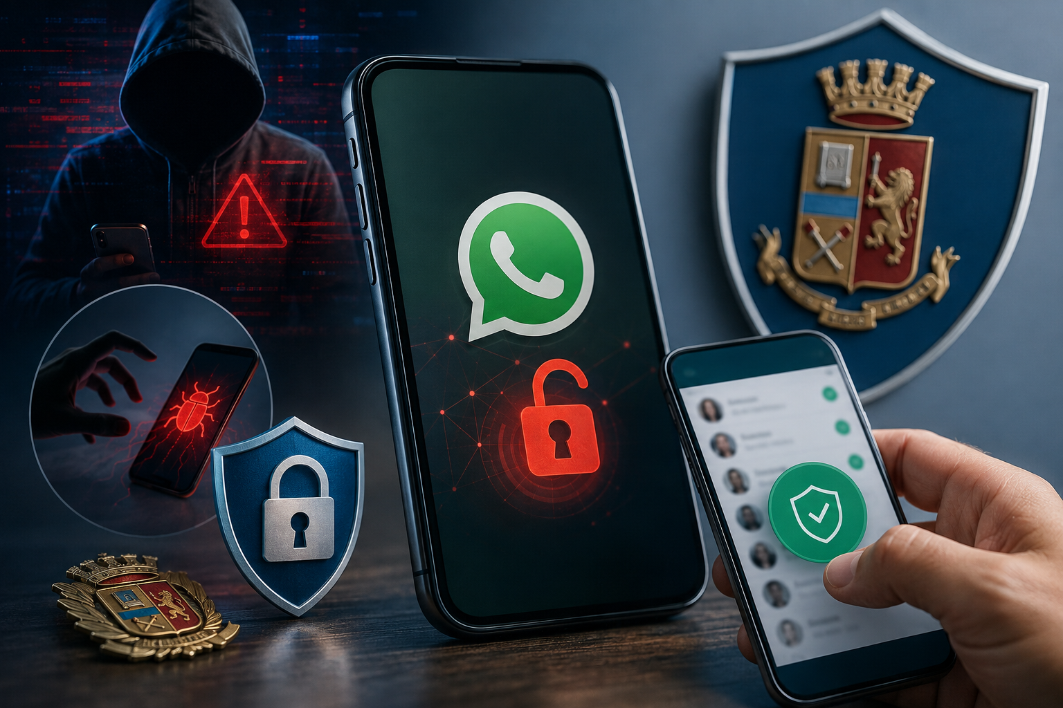 Attacchi whatsapp WhatsApp, nuova ondata di attacchi: i consigli della Polizia