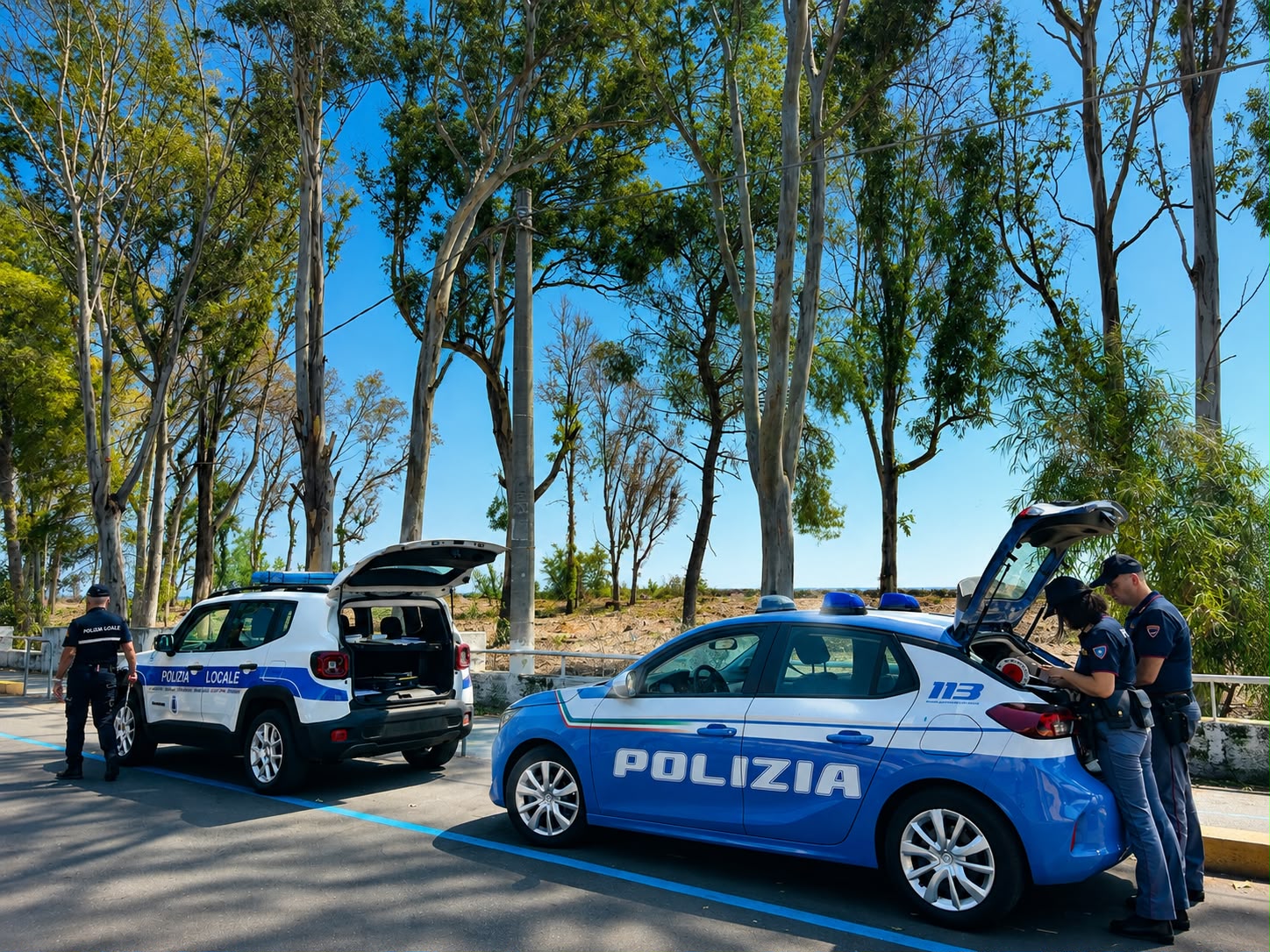 Mascali e Fondachello, controlli della Polizia: multe per 2.700 euro