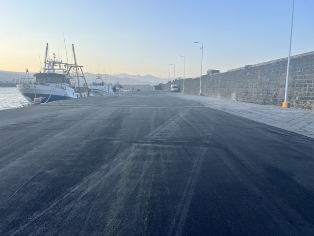 Porto di Riposto, completati i lavori al molo commerciale