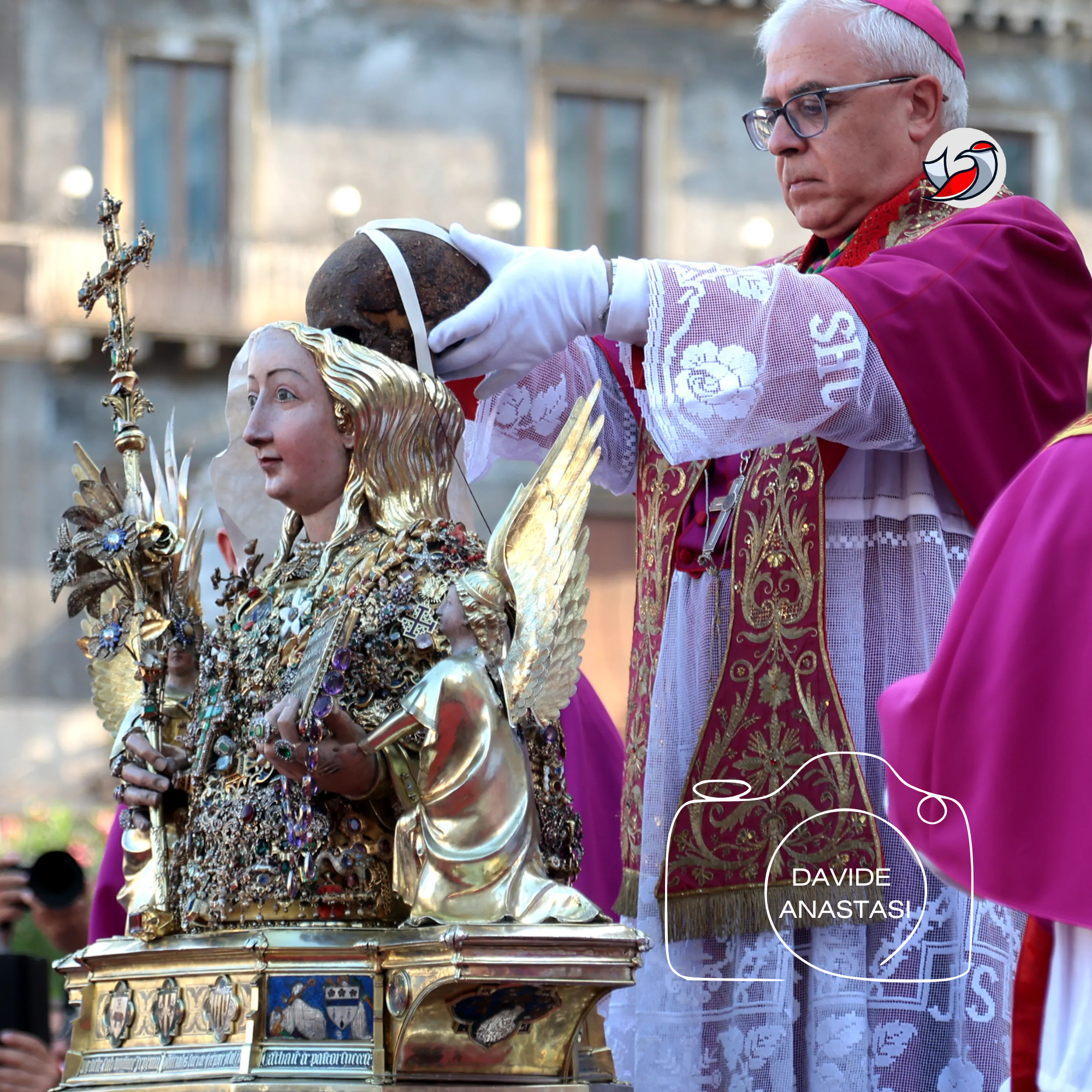 Sant’Agata sul lungomare di Catania e in Cattedrale -FOTO