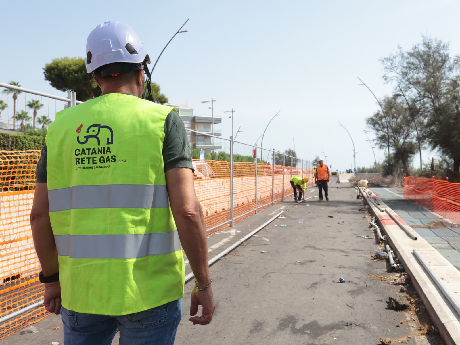 Catania Rete Gas inizia i lavori in viale Ruggero di Lauria