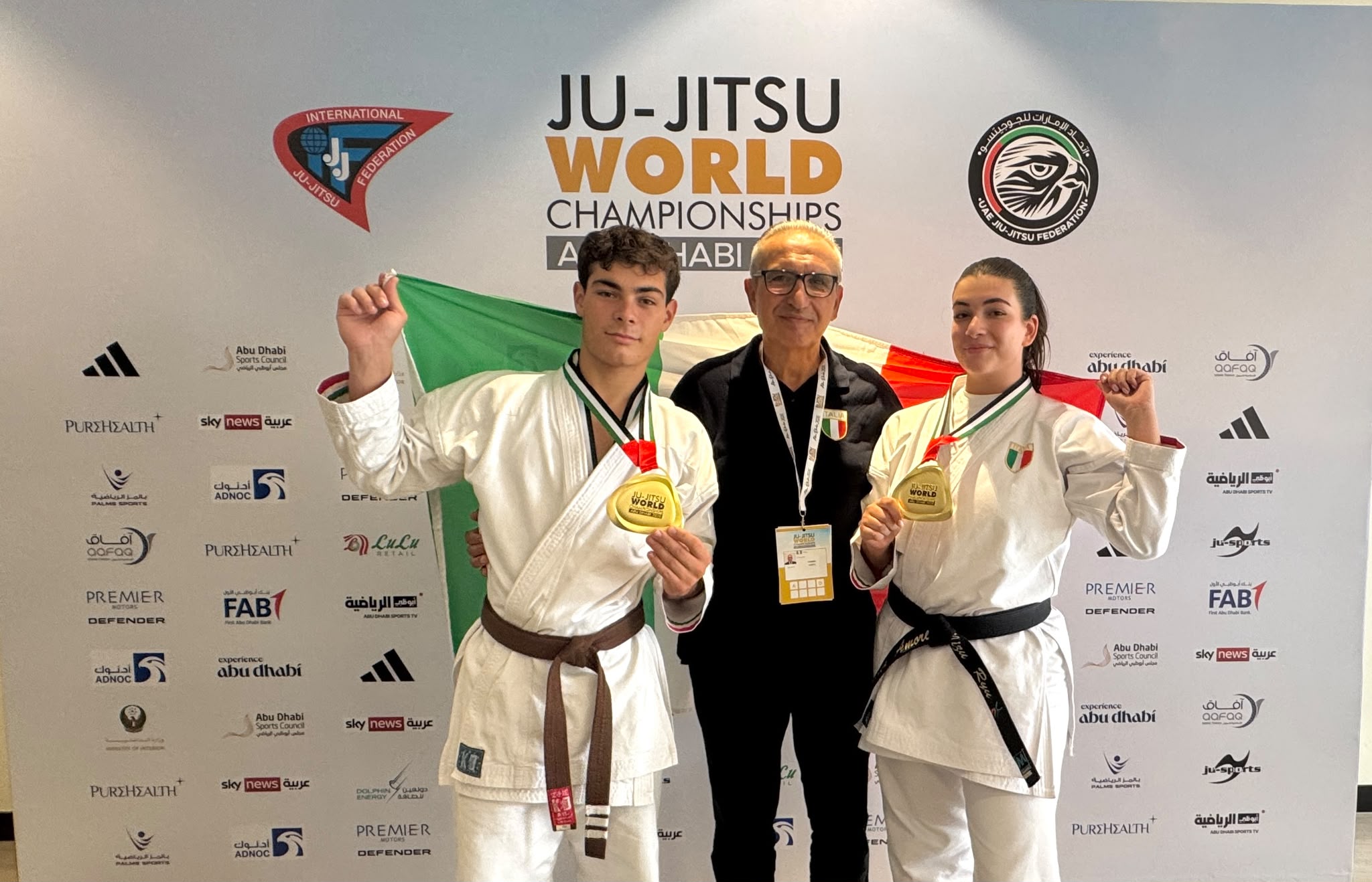 oromix Ju-Jitsu, trionfo mondiale per Il Dojo ad Abu Dhabi