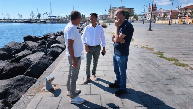default Porto di Riposto, consegnato al Comune il primo bacino