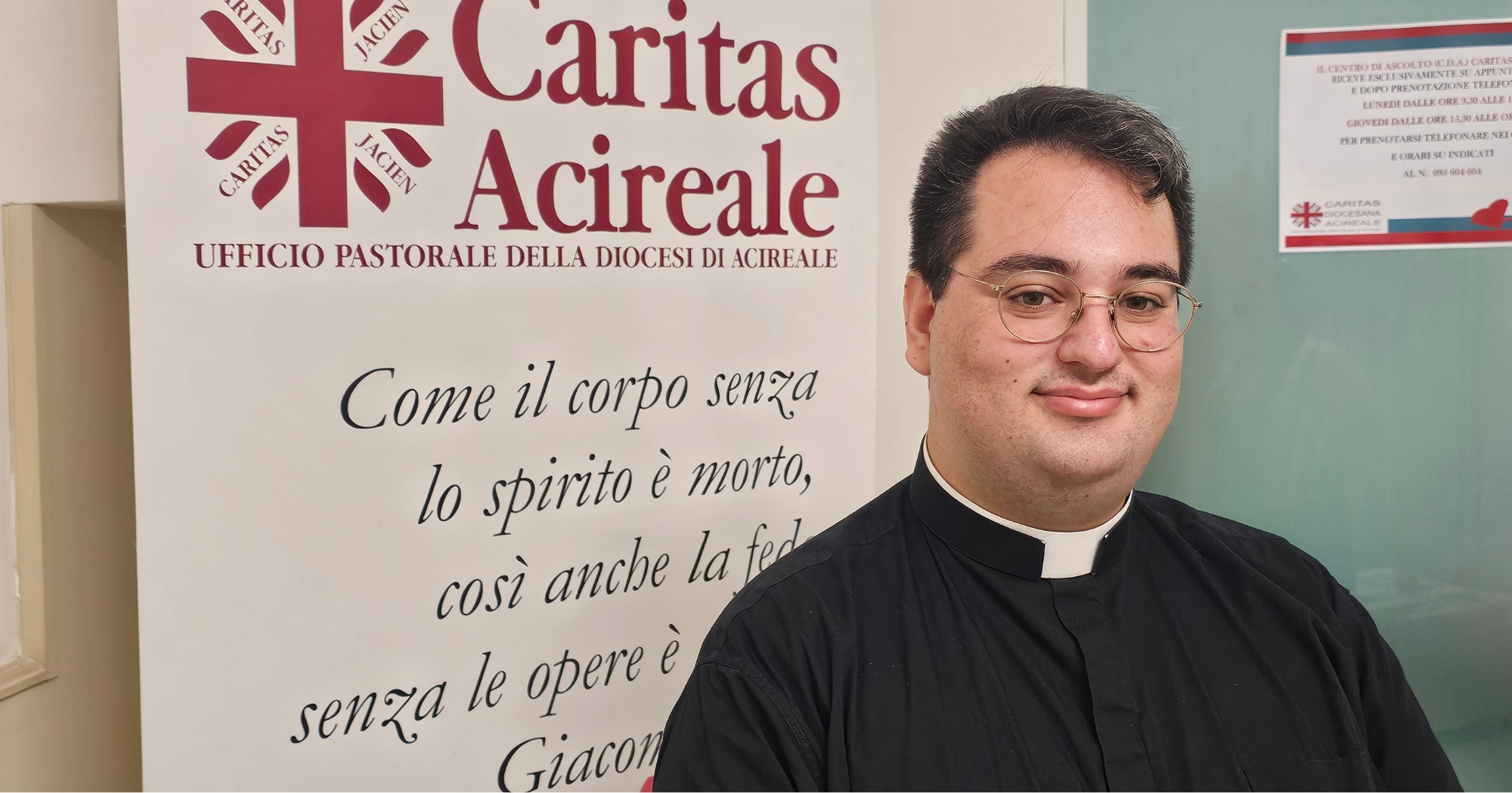 Facebook_Don Dario Impellizzeri_nuovo direttore Cartitas_2026 (2) Caritas Acireale, don Dario Impellizzeri è il nuovo direttore