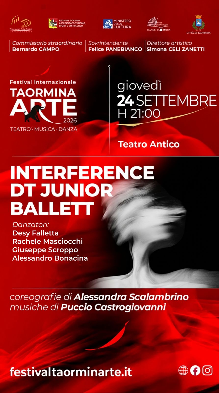 Interference_LOC Taormina Arte, la danza torna protagonista al Teatro Antico con “Interference”