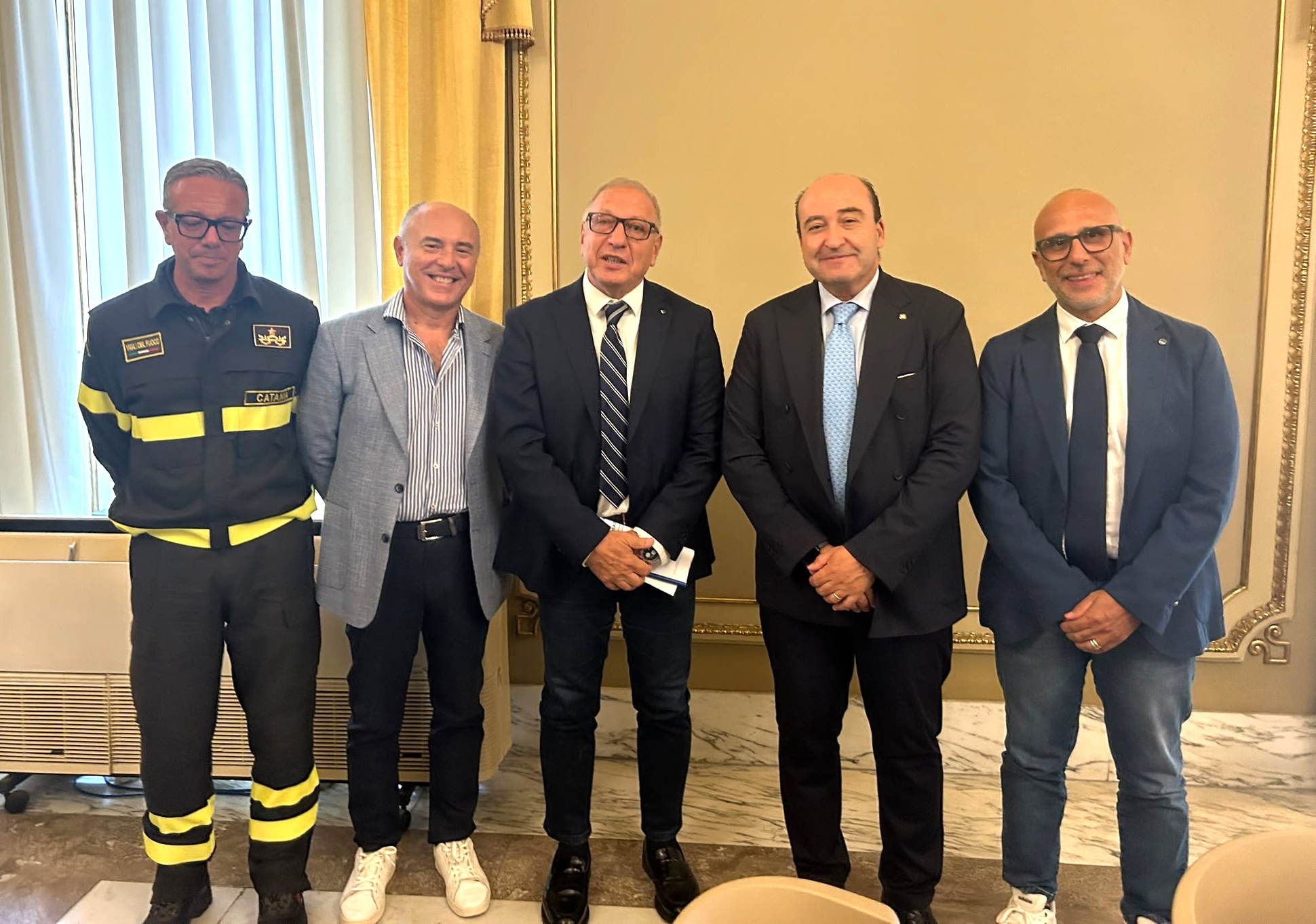Riunione osservatorio prefett salute e sicurezza 26-9-26 Zona industriale di Catania, verso un piano integrato per sicurezza e prevenzione