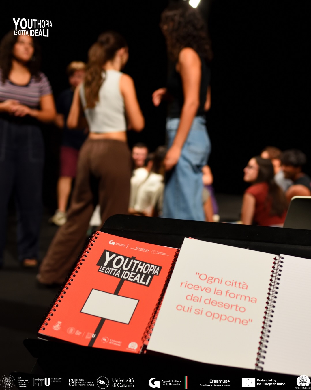 Youthopia a Catania, teatro e laboratori gratuiti per gli under 30