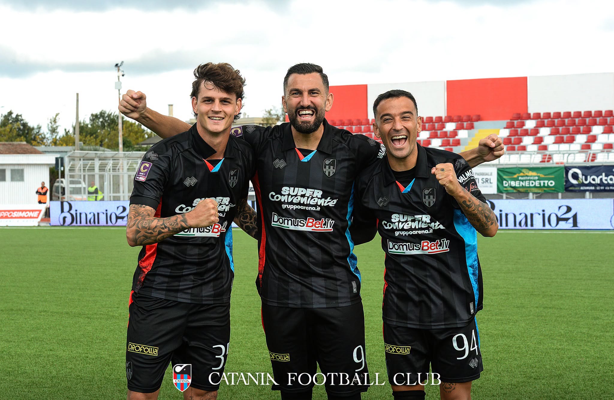 Catania travolgente ad Altamura: 0-3 e terza vittoria di fila