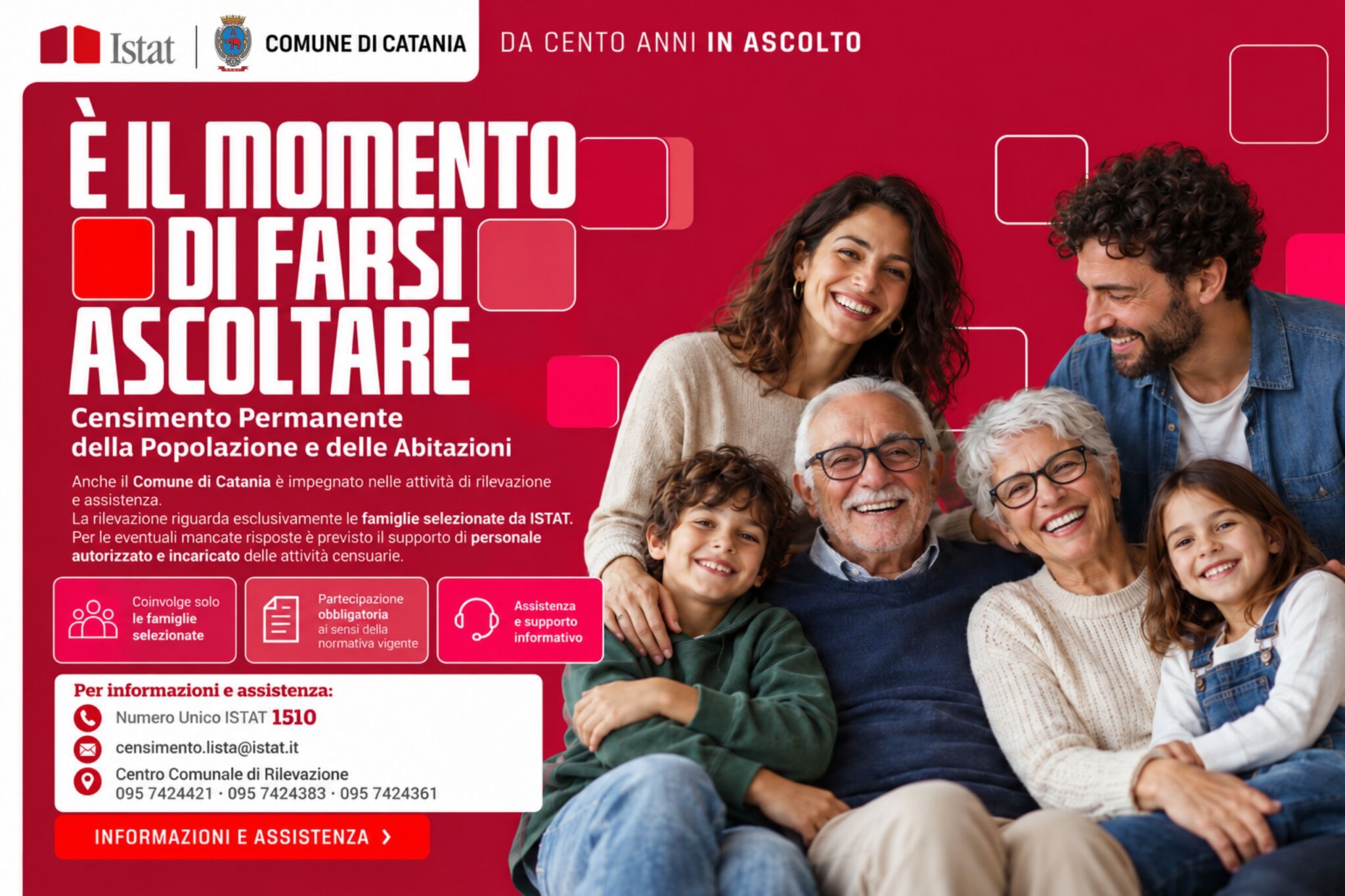 9d961468-9391-4957-87e8-721974ea0758 Catania, parte il Censimento 2026: coinvolte solo famiglie selezionate