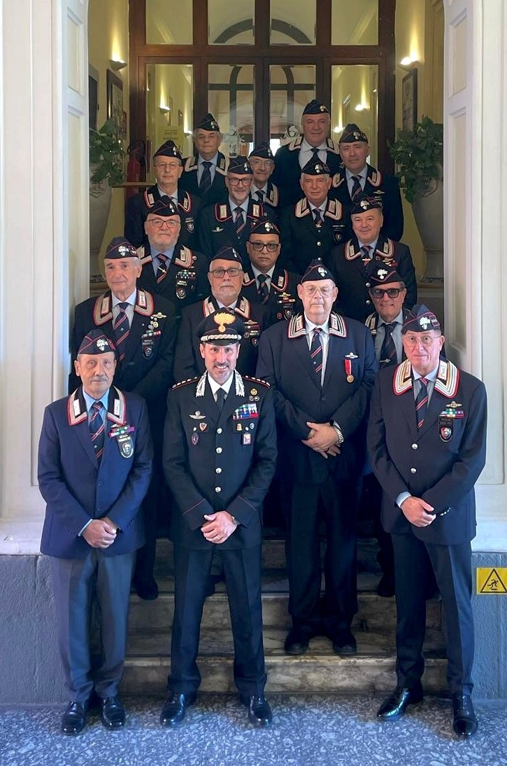 Catania, il Comandante dei Carabinieri incontra l’Arma in congedo
