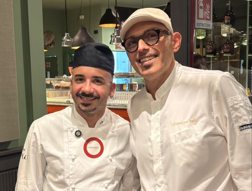 Lele Scandurra Giuseppe Bellia 2026-10-16 at 12.20.27 Pizzeria e alta pasticceria: a Catania l’incontro tra Lele Scandurra e Giuseppe Bellia