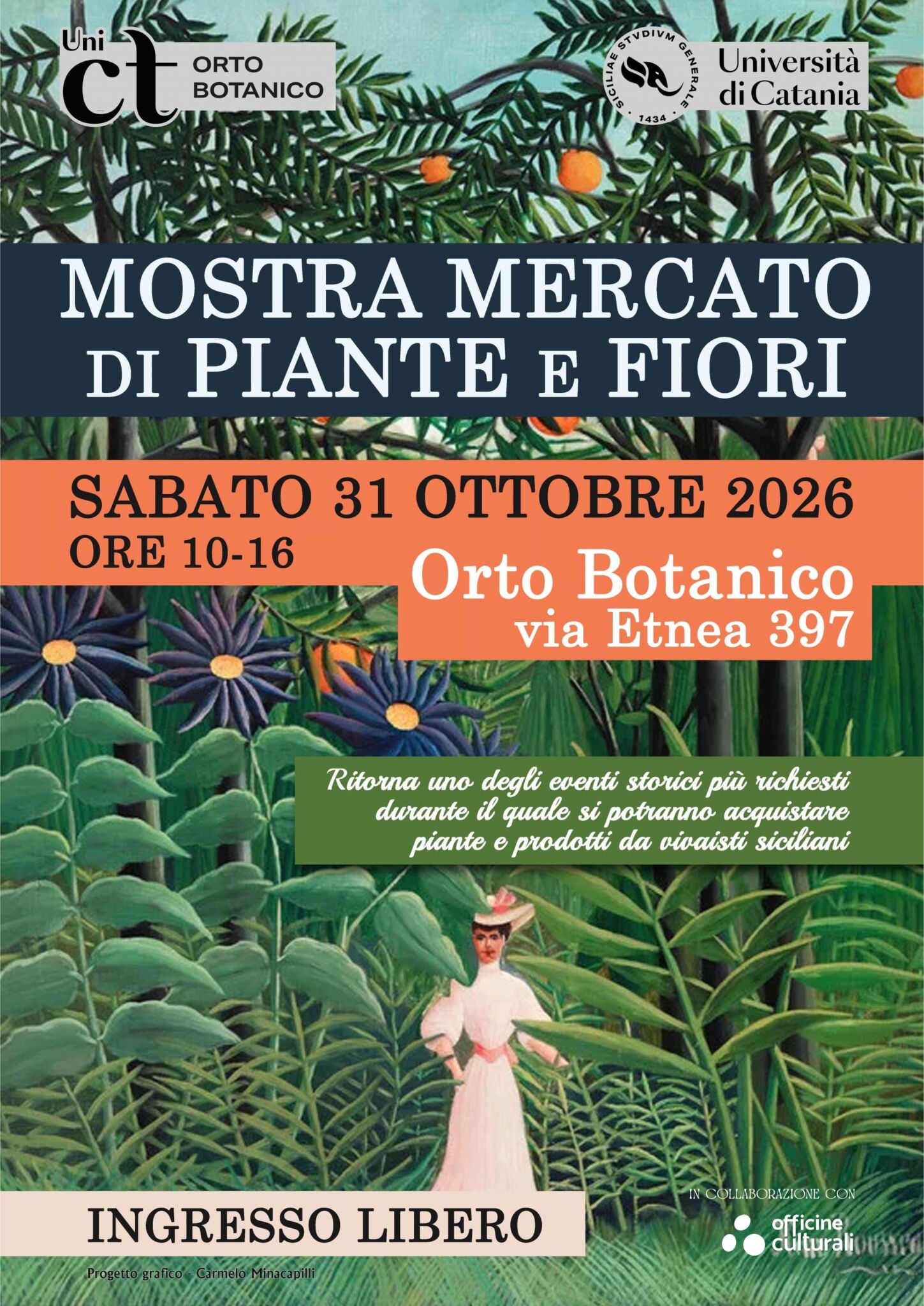 All’Orto Botanico torna la Mostra Mercato di Piante e Fiori