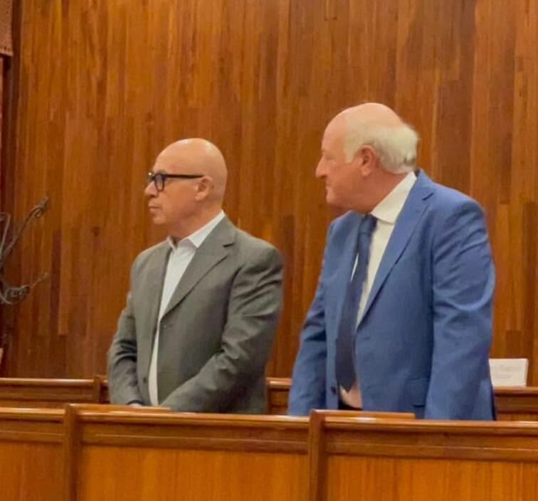 Marco Forzese e Andrea Messina Marco Forzese dà il benvenuto a Messina