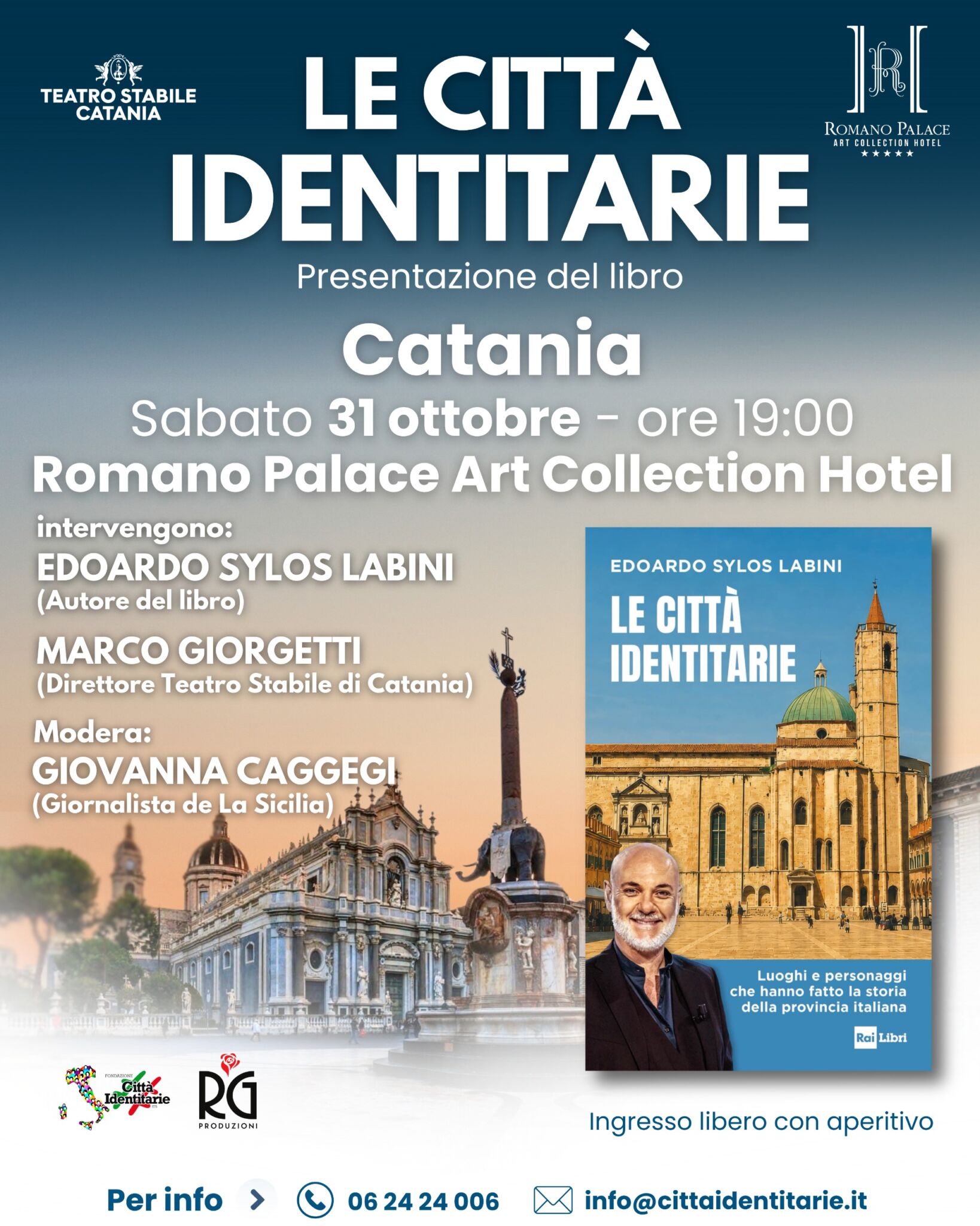 Edoardo Sylos Labini presenta il libro a Catania