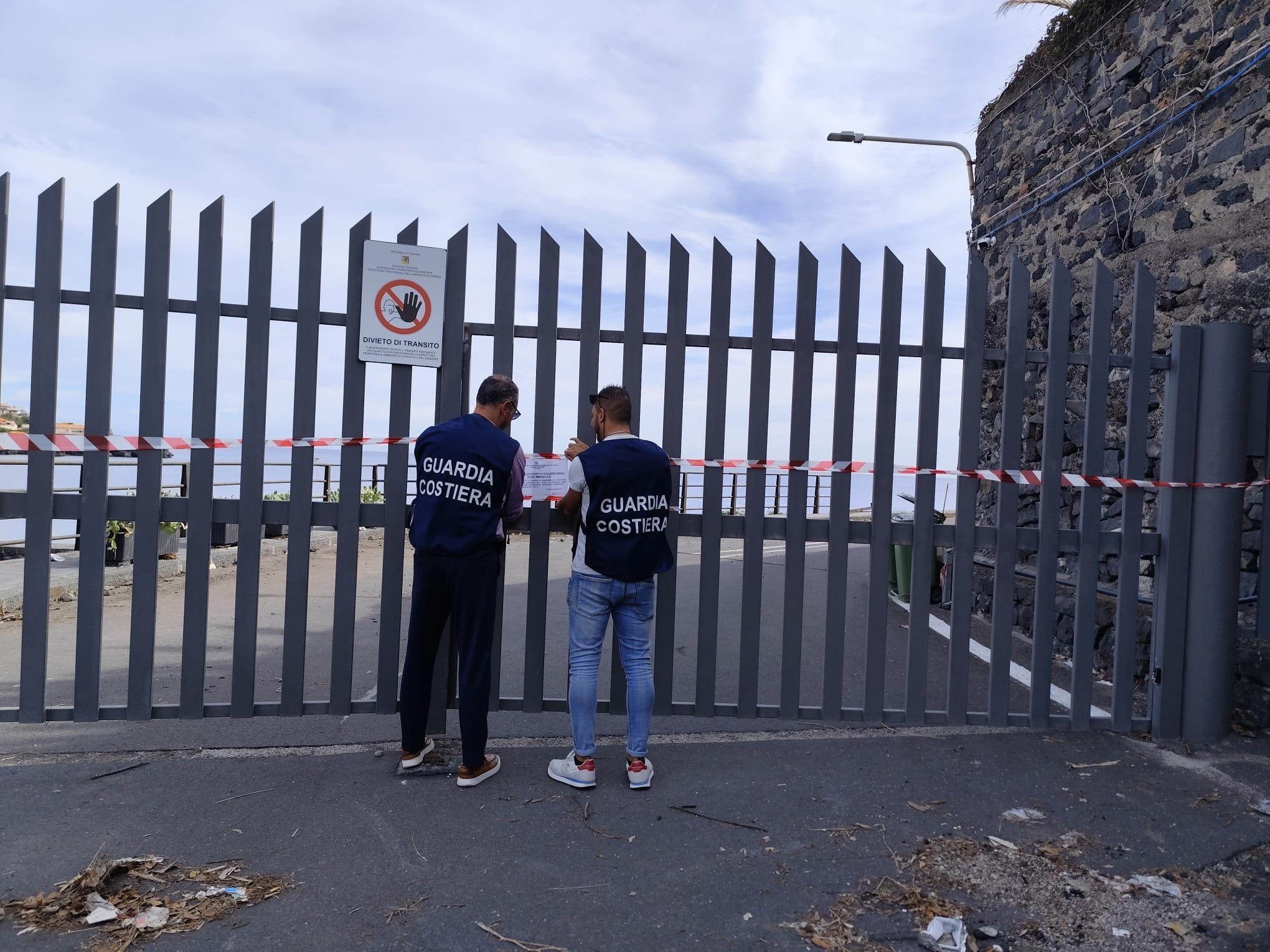 Porto Rossi Sequestrati 6.200 metri quadrati al Porto Rossi di Catania