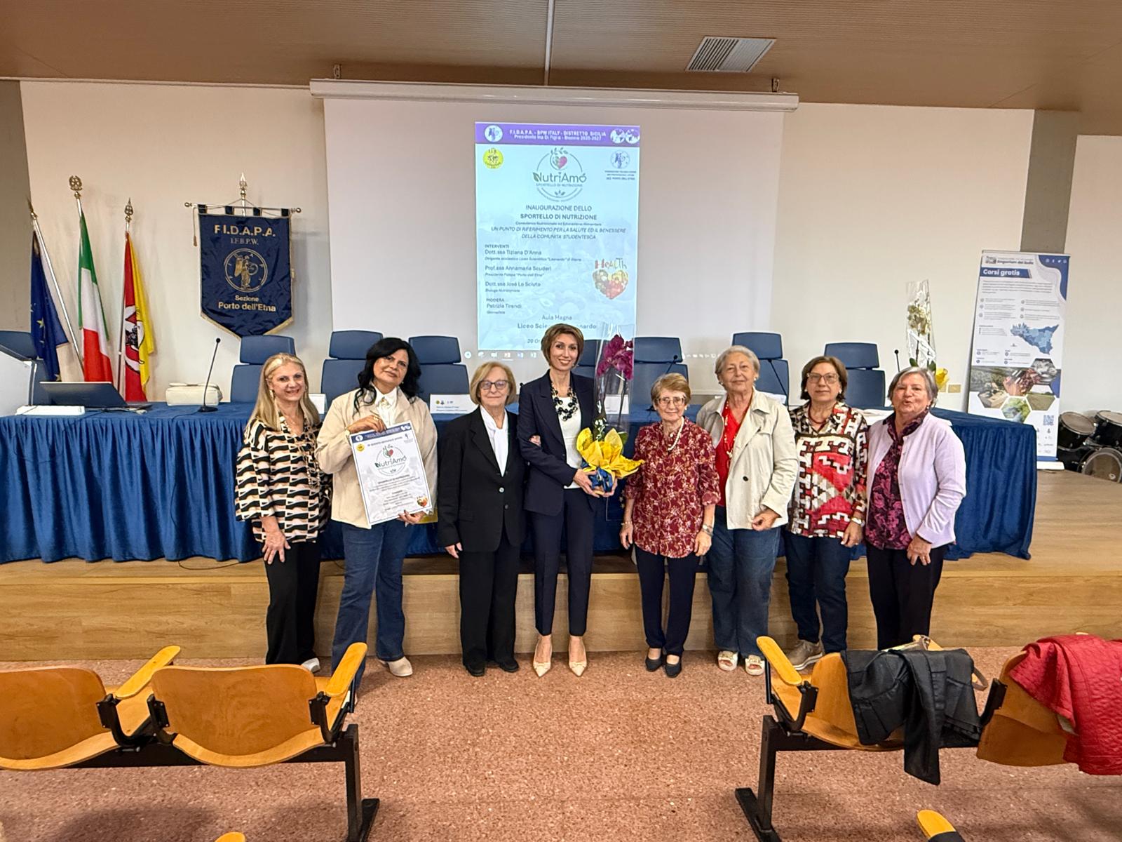 Giarre, al Liceo Leonardo nasce “NutriAmo”: sportello nutrizione