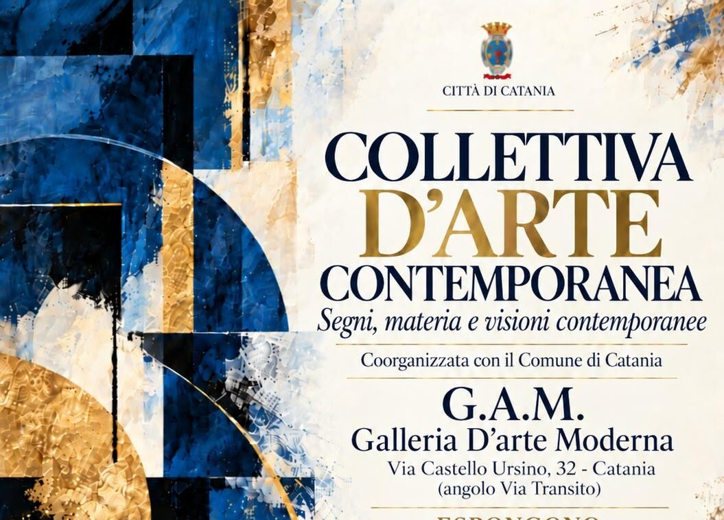 mostra arte contemporanea catania Catania, alla GAM la collettiva “Segni, materia e visioni contemporanee”