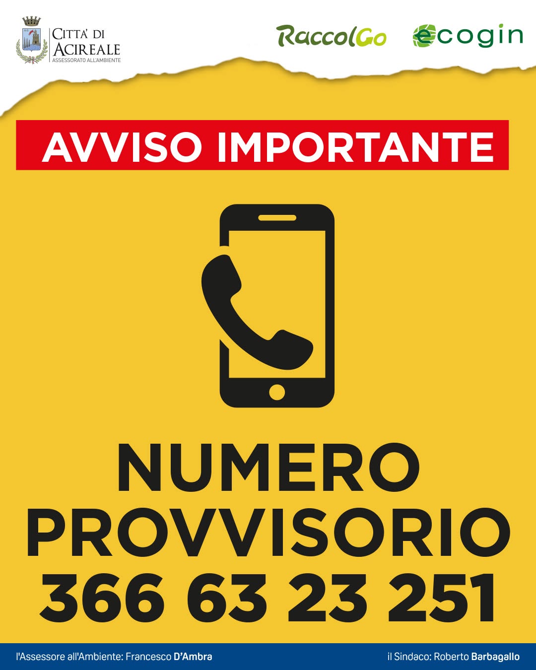 Acireale, furto al Centro di raccolta: Numero Verde fuori servizio