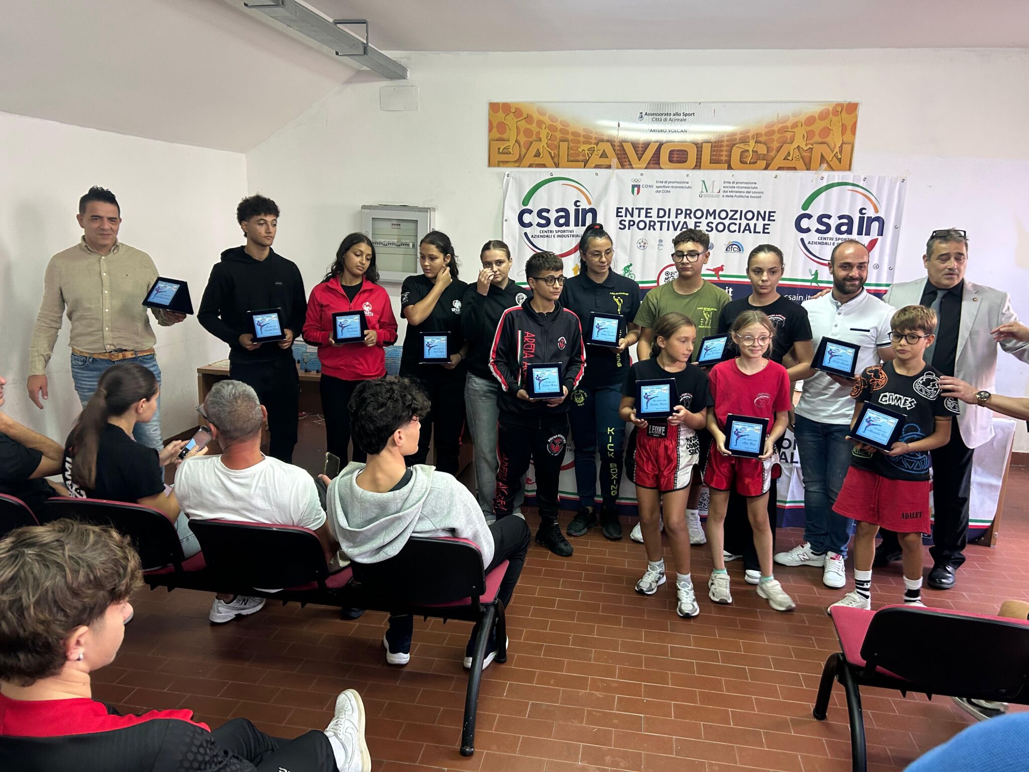 premiatikick Acireale, karate e kickboxing insieme per la festa CSAIn
